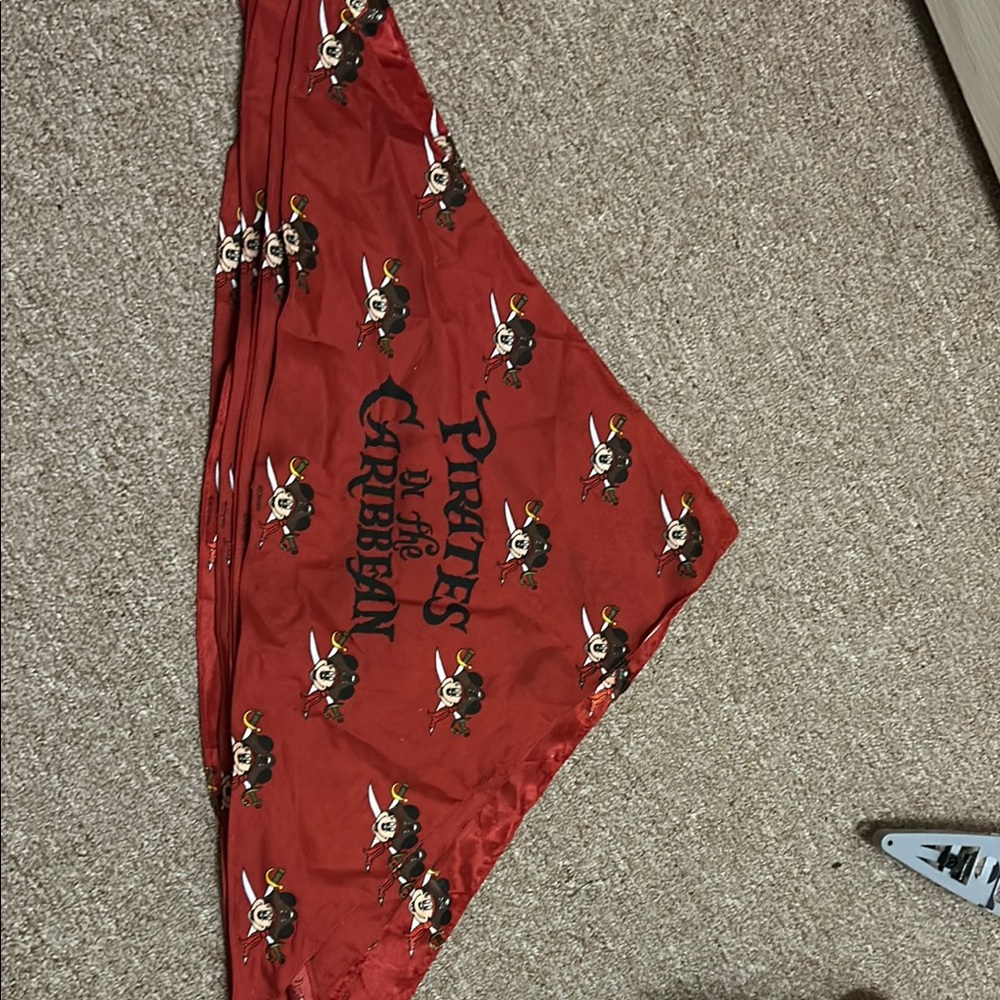 Pirates of the Caribbean Red Bandana
